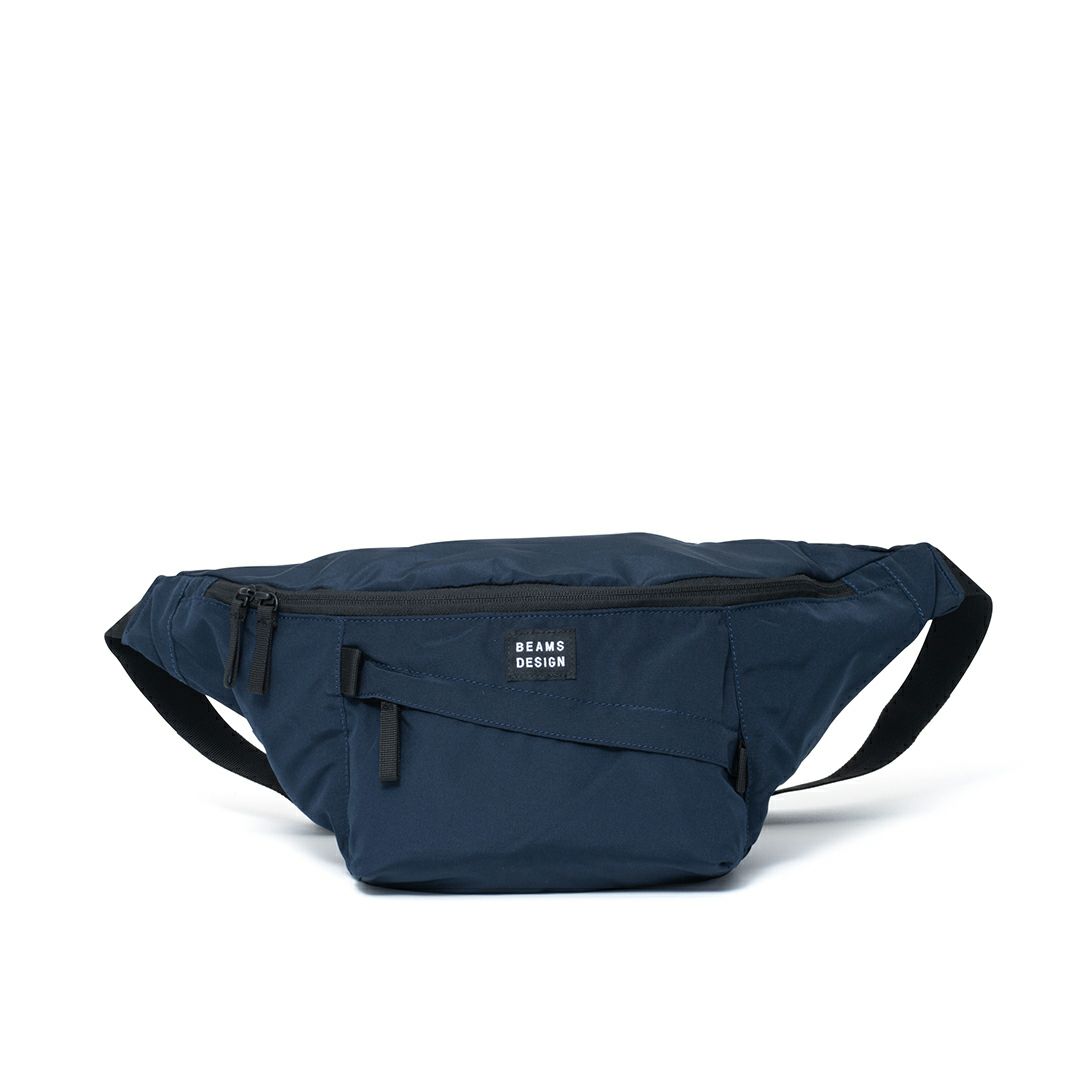 BEAMS DESIGN Diagonal ボディバッグ【BMMH5ES2】 ネイビー