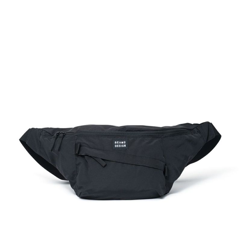BEAMS DESIGN Diagonal ボディバッグ【BMMH5ES2】 ブラック