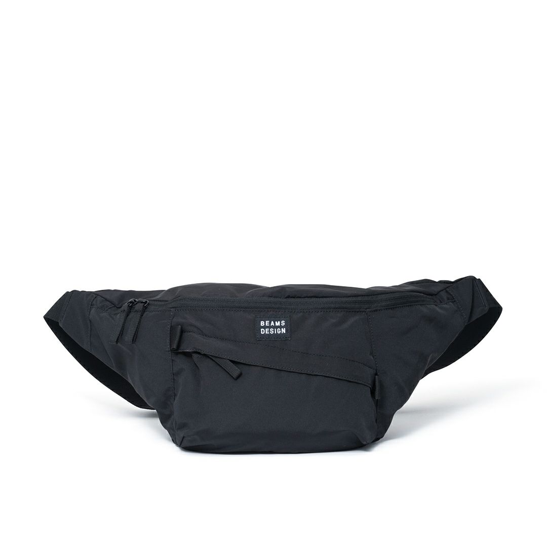 BEAMS DESIGN Diagonal ボディバッグ【BMMH5ES2】 ブラック