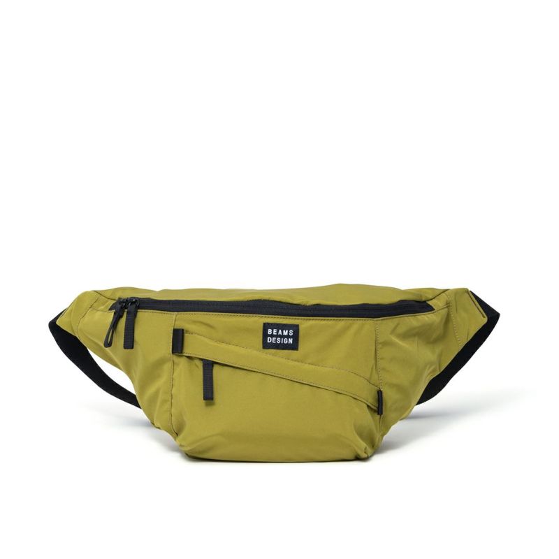 BEAMS DESIGN Diagonal ボディバッグ【BMMH5ES2】 オリーブ