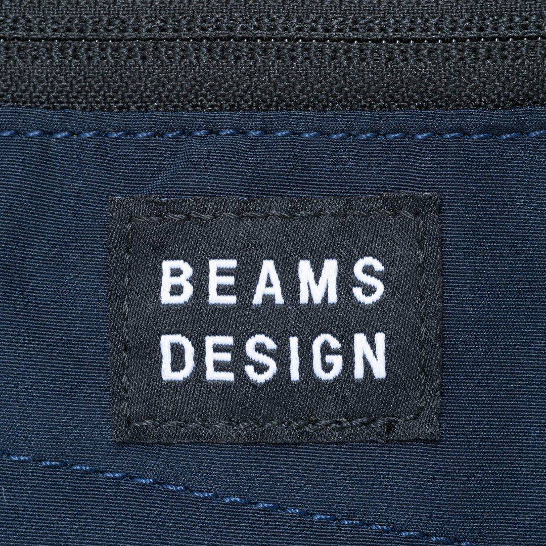 BEAMS DESIGN Diagonal ボディバッグ【BMMH5ES2】 ネイビー