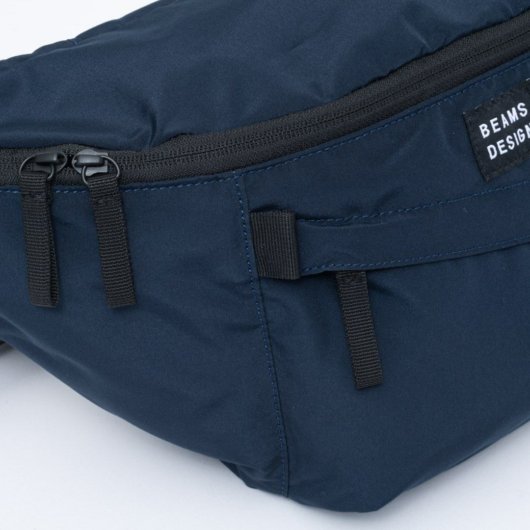 BEAMS DESIGN Diagonal ボディバッグ【BMMH5ES2】 ネイビー