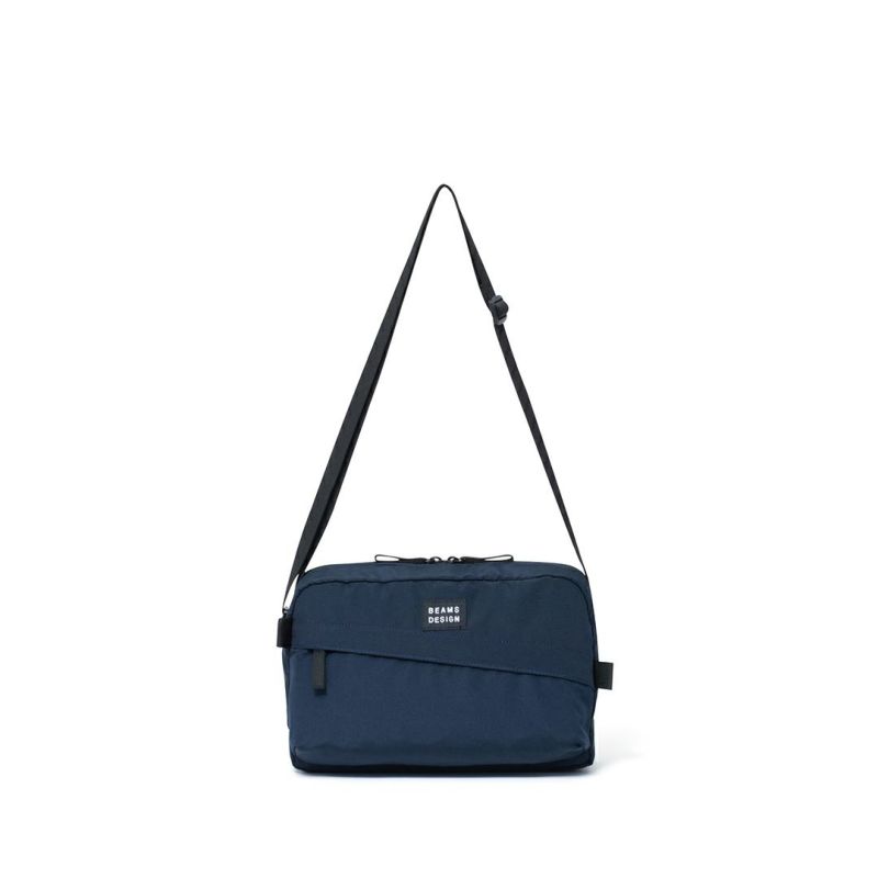 BEAMS DESIGN Diagonal ショルダー【BMMH5ES3】 ネイビー