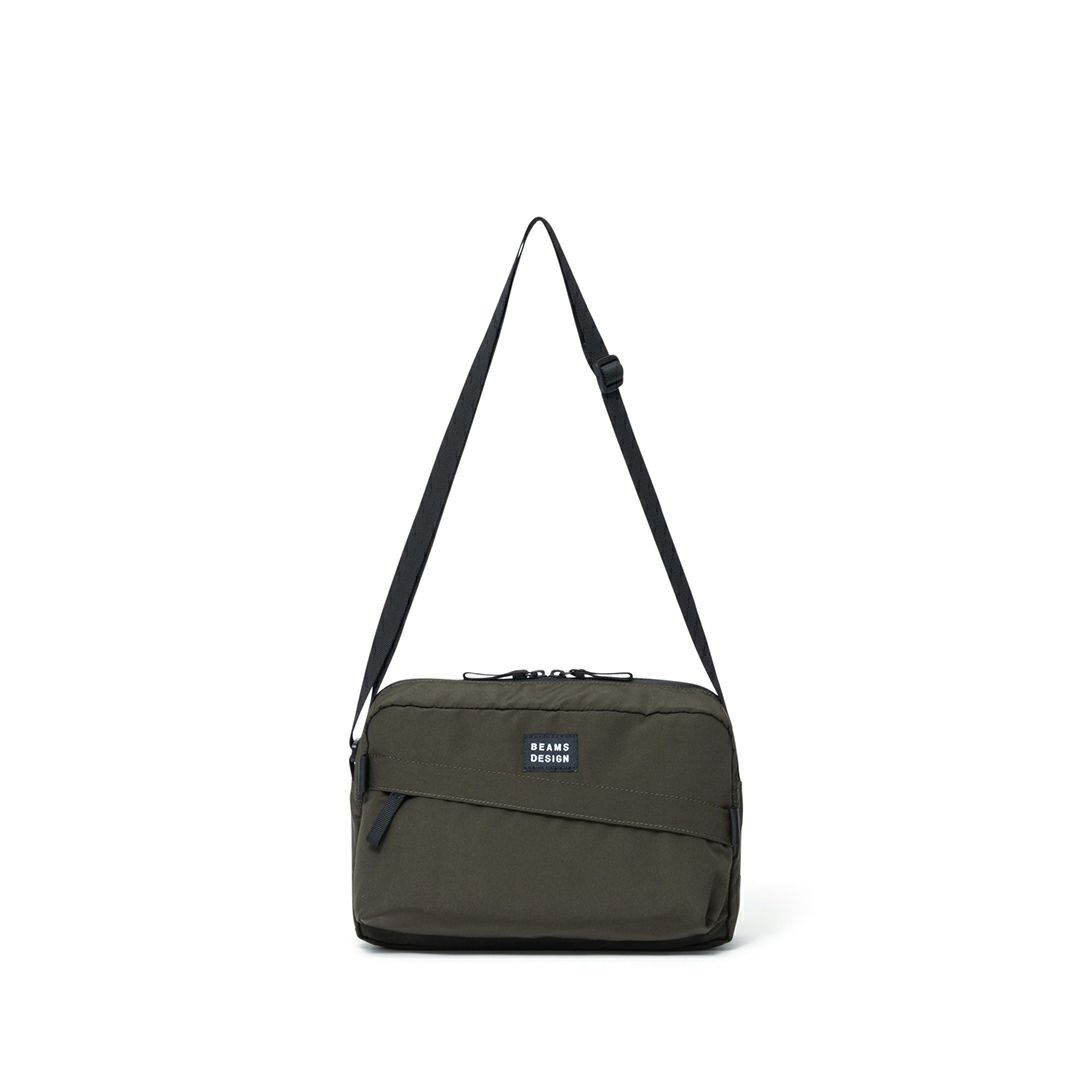 BEAMS DESIGN Diagonal ショルダー【BMMH5ES3】 カーキ
