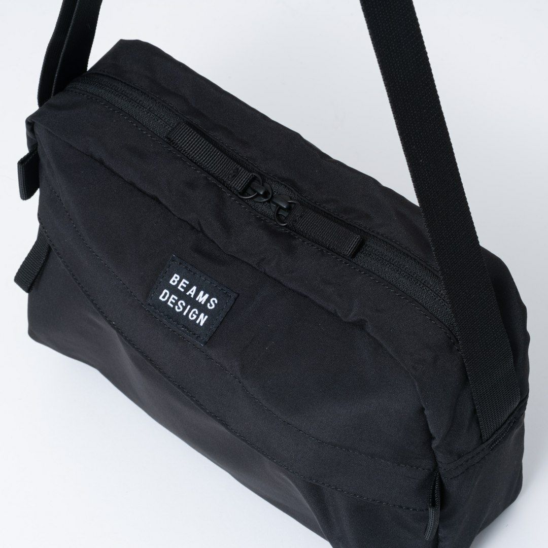 BEAMS DESIGN Diagonal ショルダー【BMMH5ES3】 ブラック