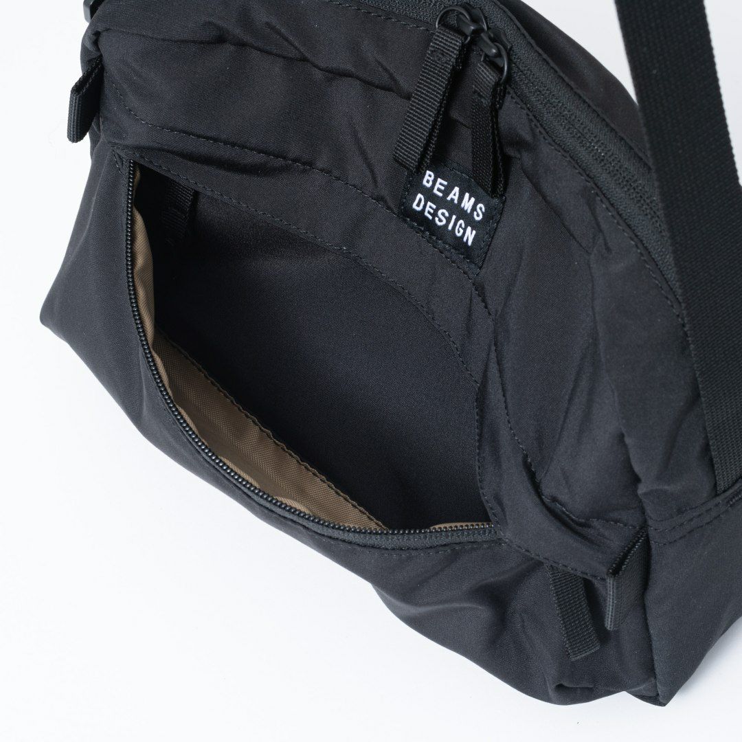 BEAMS DESIGN Diagonal ショルダー【BMMH5ES3】 ブラック