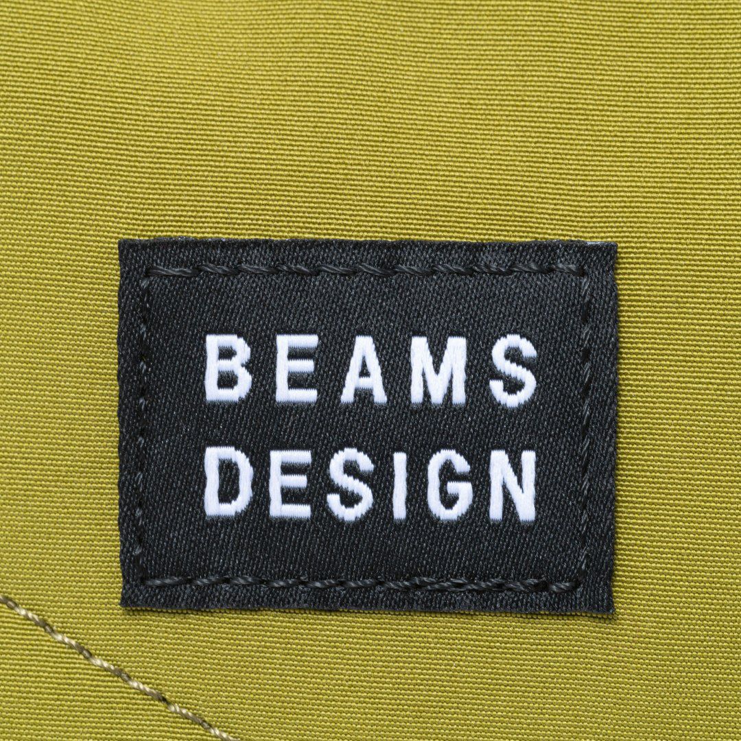 BEAMS DESIGN Diagonal 縦型ボディバッグ【BMMH5ES4】 オリーブ