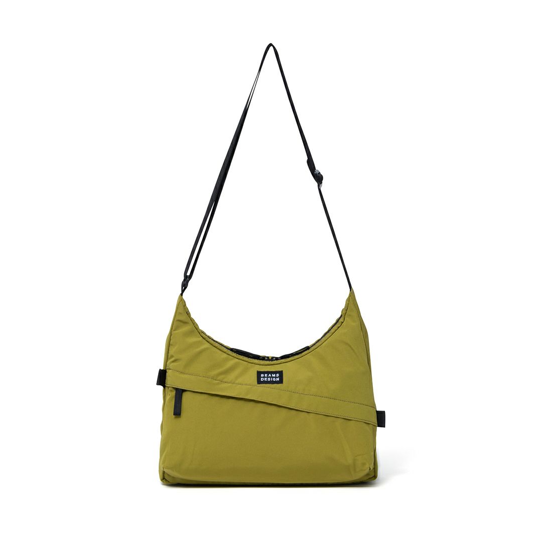 BEAMS DESIGN Diagonal ショルダー(M)【BMMH5ES5】 オリーブ
