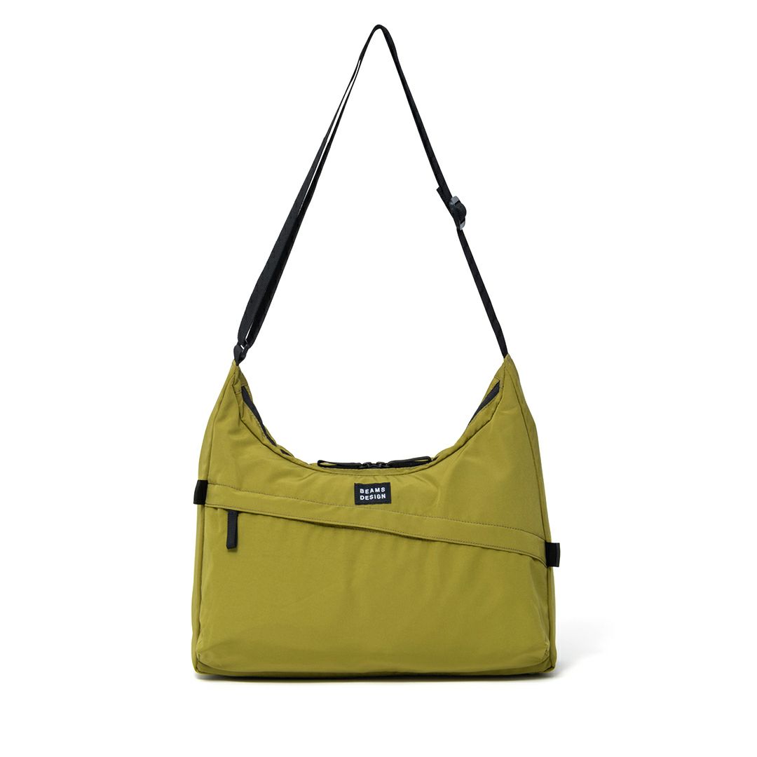 BEAMS DESIGN Diagonal ショルダー(L)【BMMH5ES6】 オリーブ