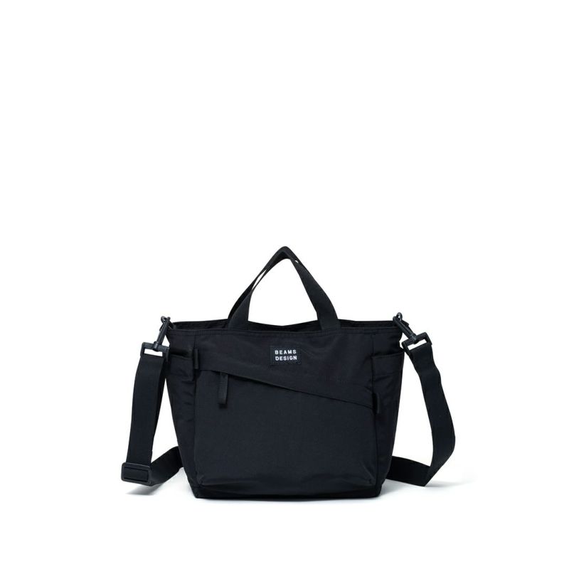 BEAMS DESIGN Diagonal 2WAYミニトート【BMMH5ET1】 ブラック