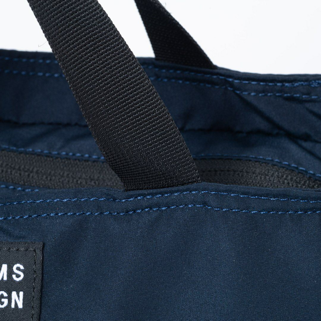 BEAMS DESIGN Diagonal 2WAYミニトート【BMMH5ET1】 ネイビー