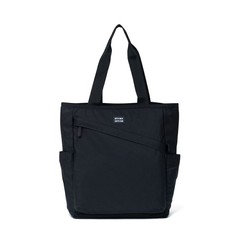 BEAMS DESIGN Diagonal トート【BMMH5ET2】 ブラック