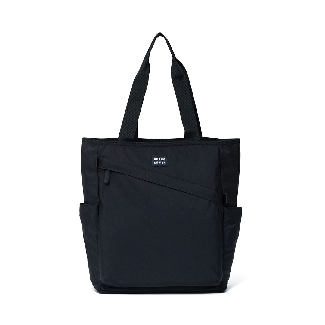 BEAMS DESIGN Diagonal トート【BMMH5ET2】 ブラック