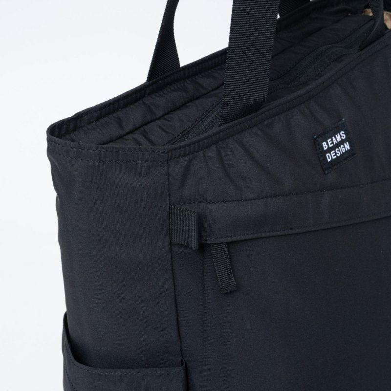 BEAMS DESIGN Diagonal トート【BMMH5ET2】 ブラック