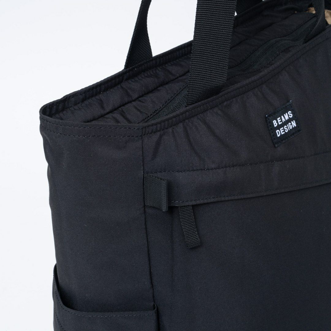 BEAMS DESIGN Diagonal トート【BMMH5ET2】 ブラック