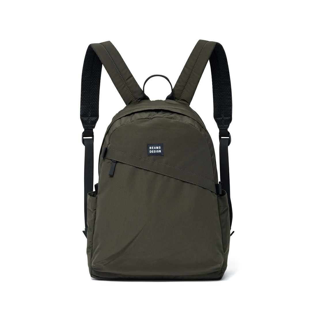 BEAMS DESIGN Diagonal バックパック【BMMH5ER1】 カーキ