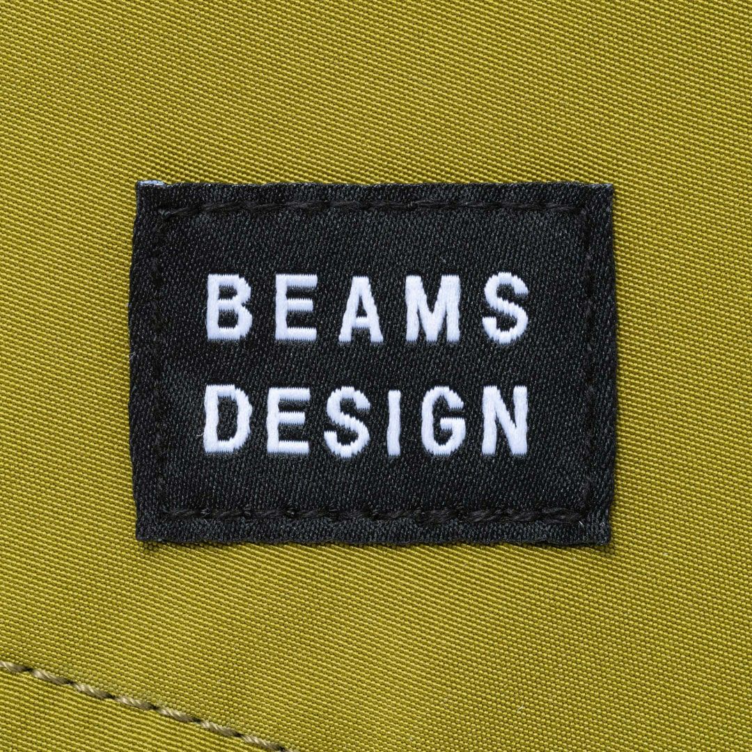 BEAMS DESIGN Diagonal バックパック【BMMH5ER1】 オリーブ