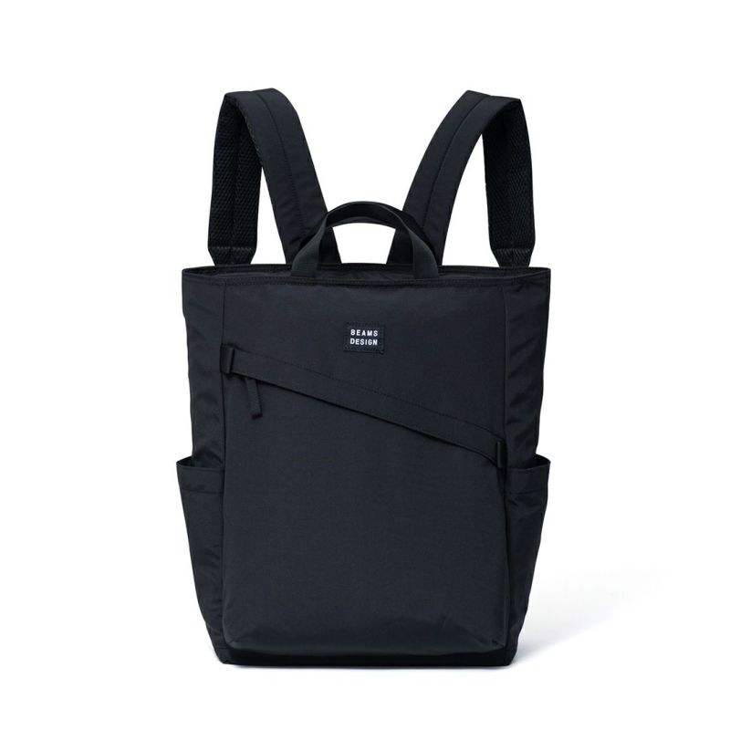 BEAMS DESIGN Diagonal 2WAYバックパック【BMMH5ER2】 ブラック