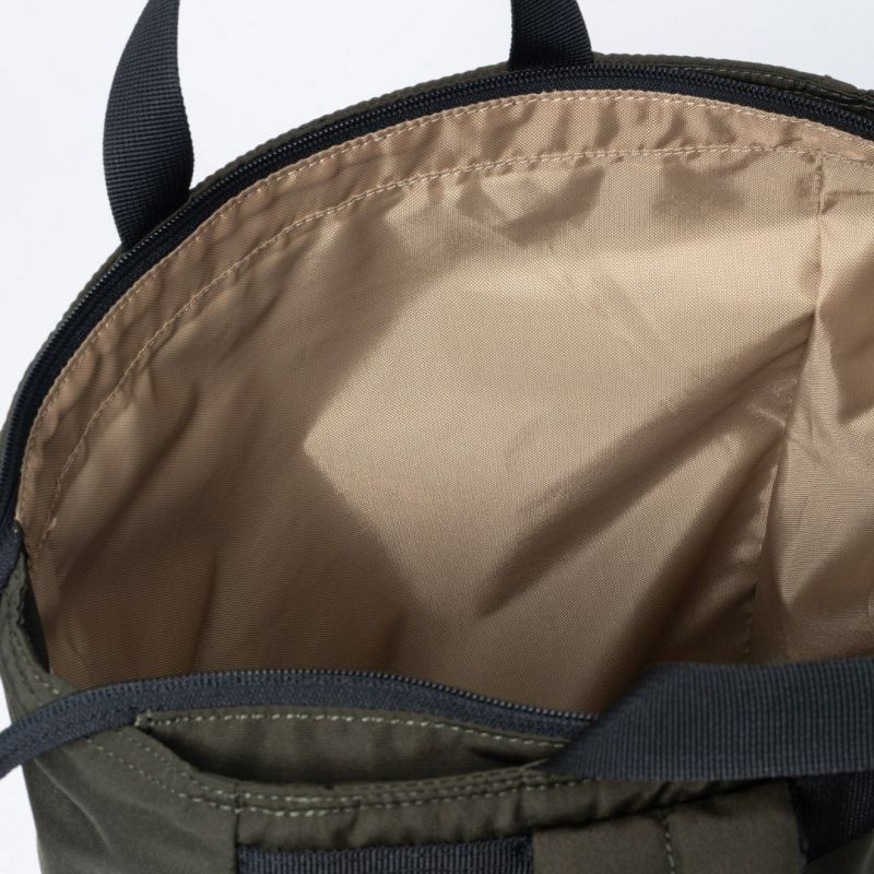 BEAMS DESIGN Diagonal 2WAYバックパック【BMMH5ER2】 カーキ