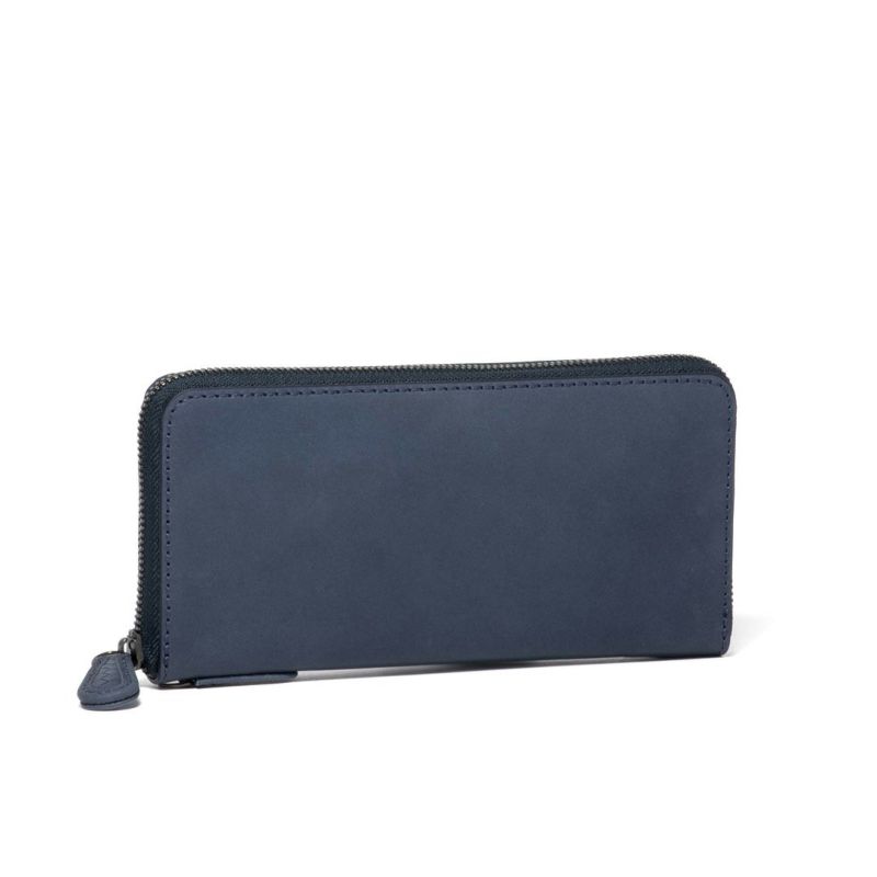 NOMADOI  アラバマ ラウンドファスナー長財布(2025年秋冬限定カラー) ブルー
