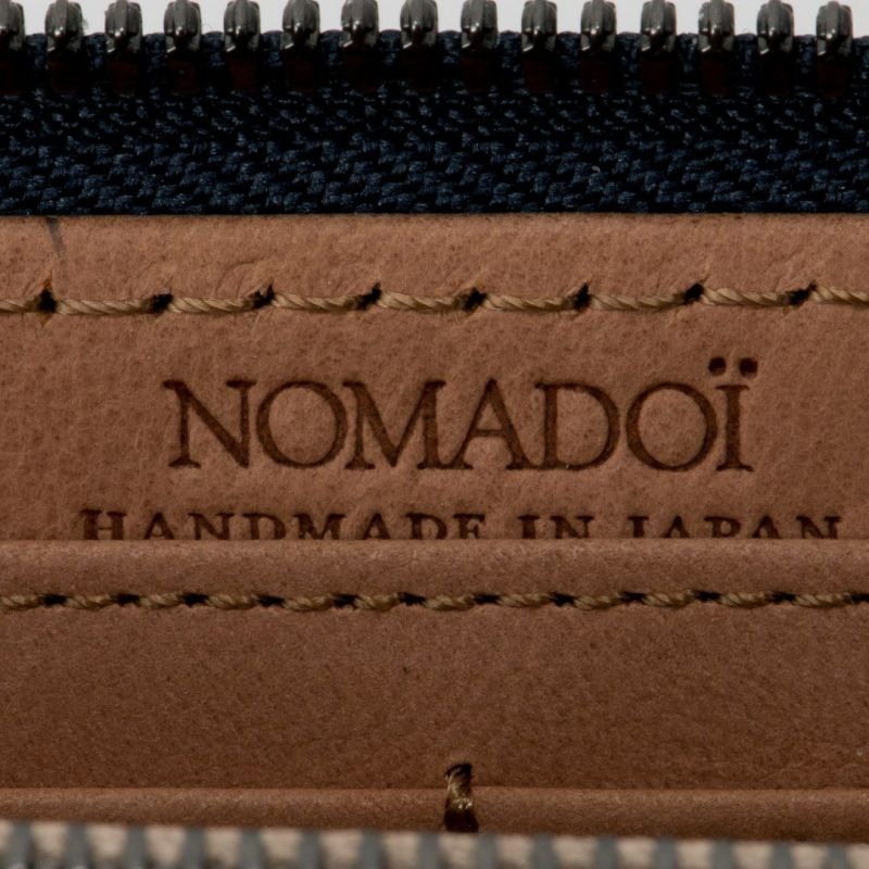 NOMADOI  アラバマ ラウンドファスナー長財布(2025年秋冬限定カラー) ブルー