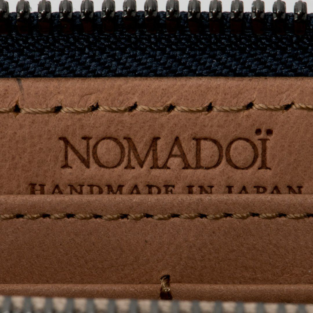 NOMADOI  アラバマ ラウンドファスナー長財布(2025年秋冬限定カラー) ブルー