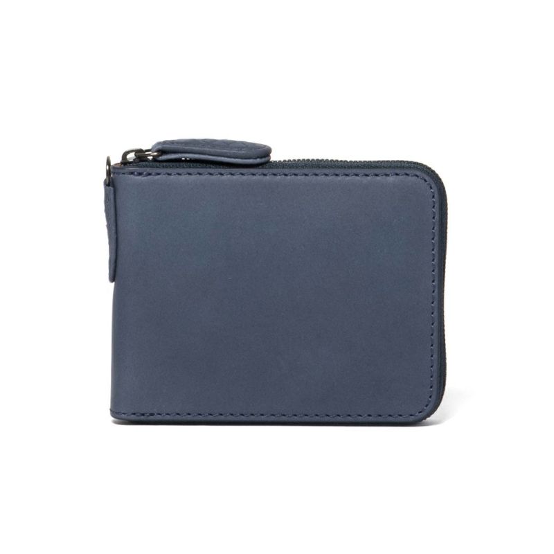 NOMADOI  アラバマ ラウンドファスナー折り財布(2025年秋冬限定カラー) ブルー