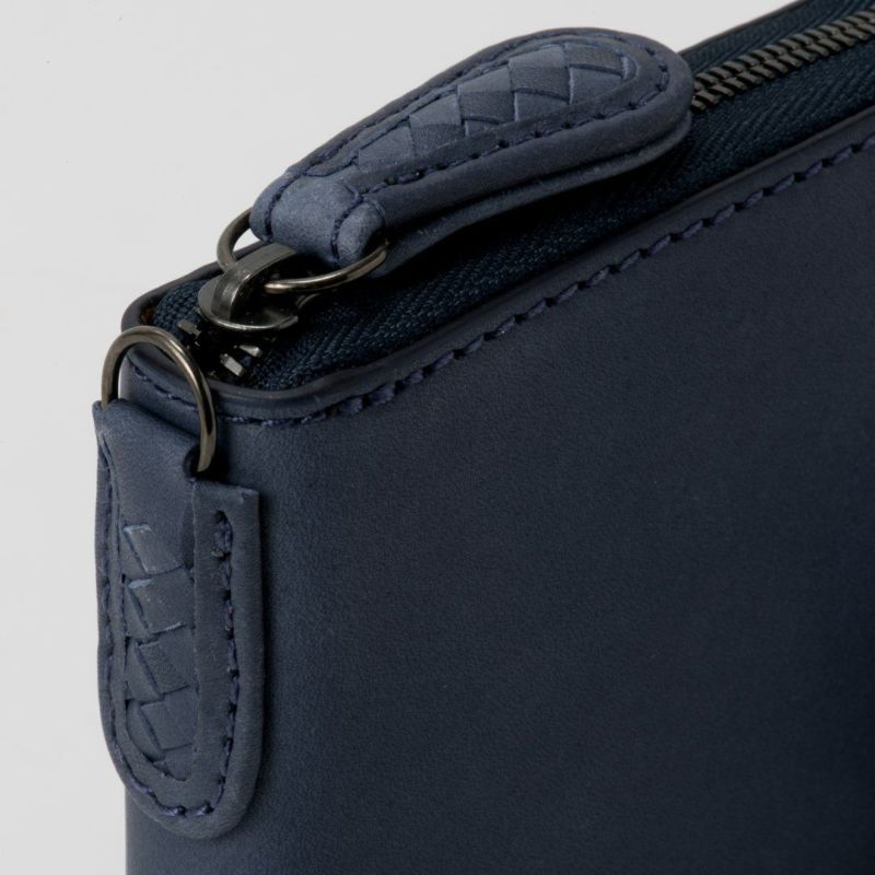 NOMADOI  アラバマ ラウンドファスナー折り財布(2025年秋冬限定カラー) ブルー