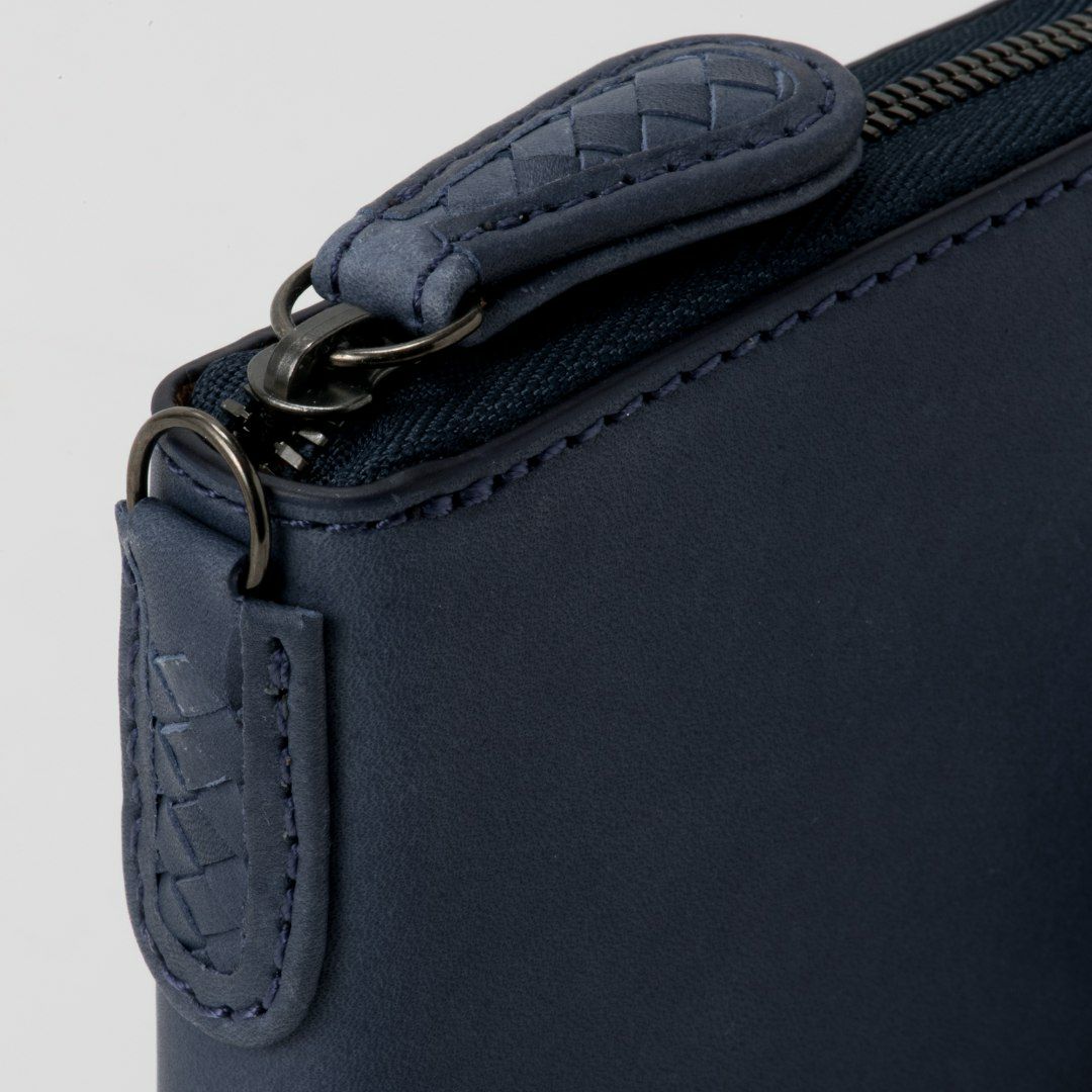 NOMADOI  アラバマ ラウンドファスナー折り財布(2025年秋冬限定カラー) ブルー