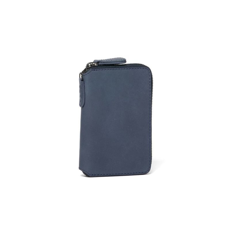 NOMADOI  アラバマ ミドルラウンド折り財布(2025年秋冬限定カラー) ブルー