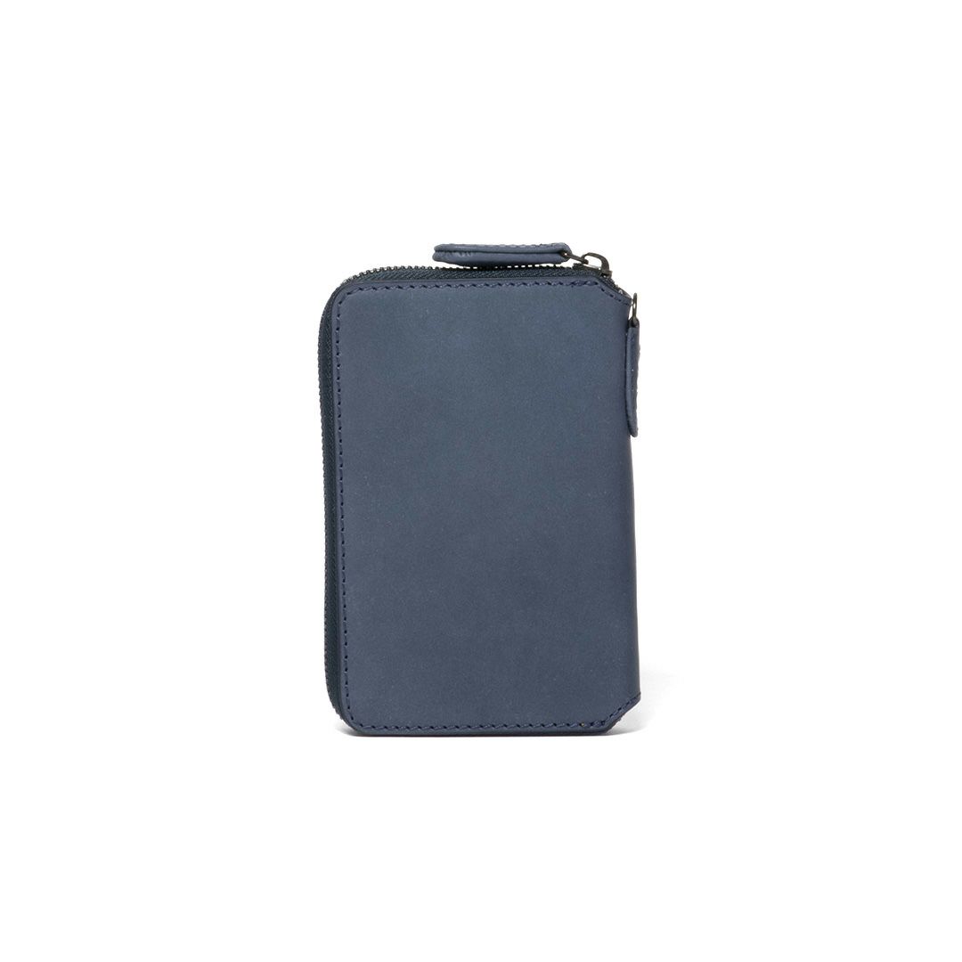 NOMADOI  アラバマ ミドルラウンド折り財布(2025年秋冬限定カラー) ブルー