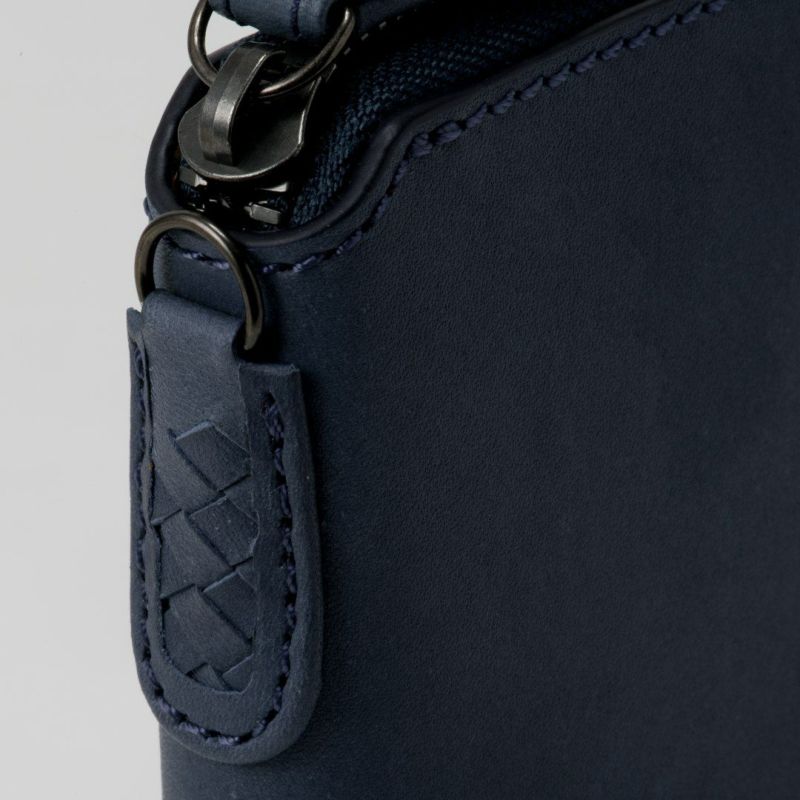 NOMADOI  アラバマ ミドルラウンド折り財布(2025年秋冬限定カラー) ブルー