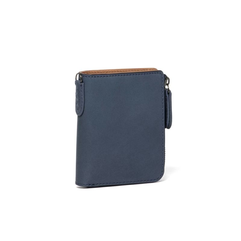 NOMADOI  アラバマ L字ファスナー折り財布(2025年秋冬限定カラー) ブルー