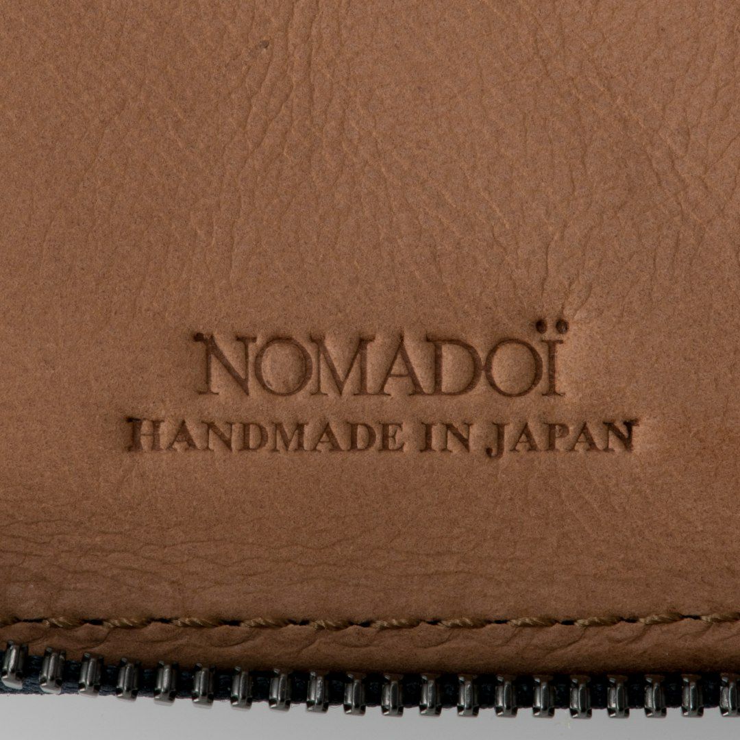 NOMADOI  アラバマ L字ファスナー折り財布(2025年秋冬限定カラー) ブルー