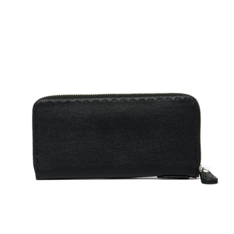 NOMADOI  Indiana ラウンドファスナー長財布 ブラック