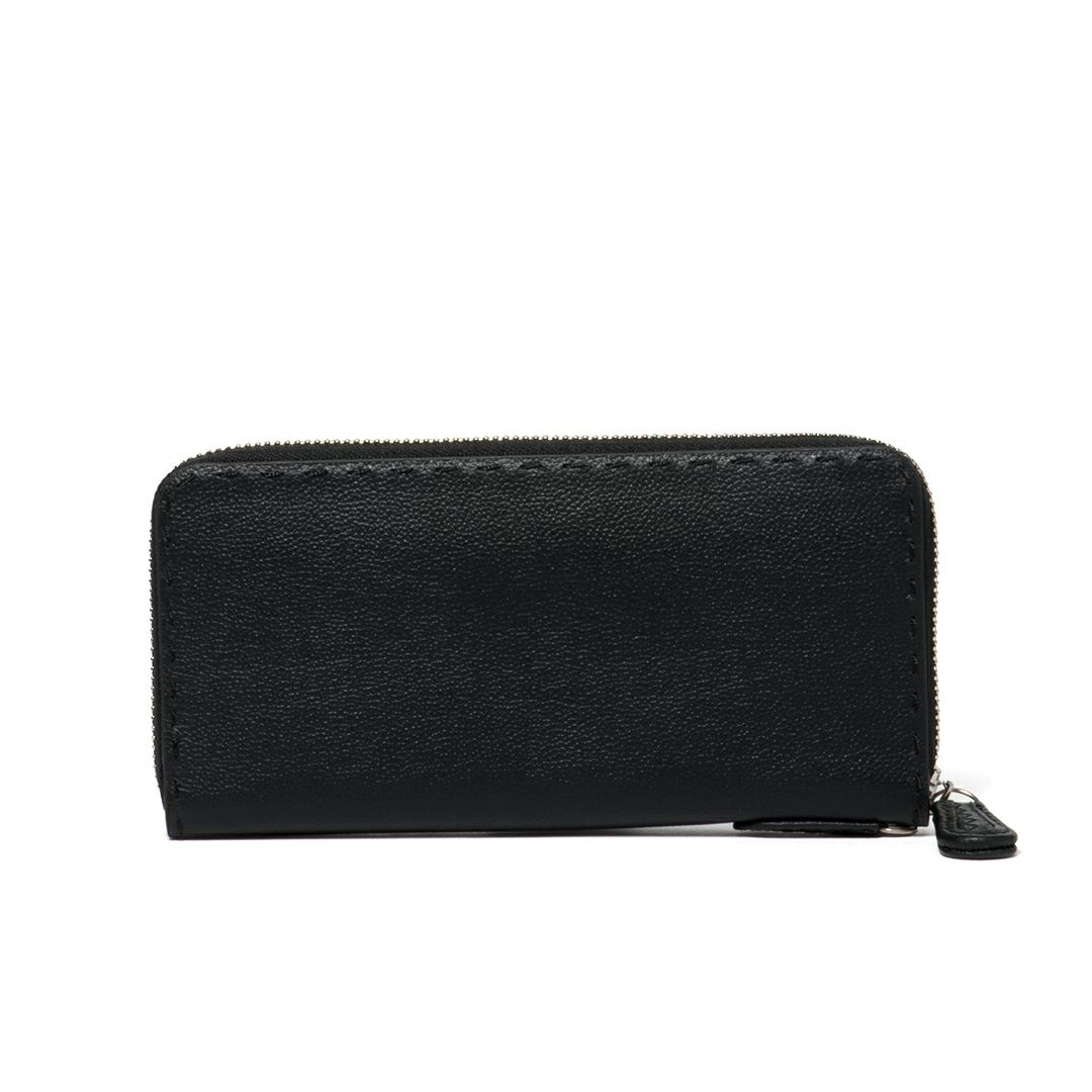 NOMADOI  Indiana ラウンドファスナー長財布 ブラック