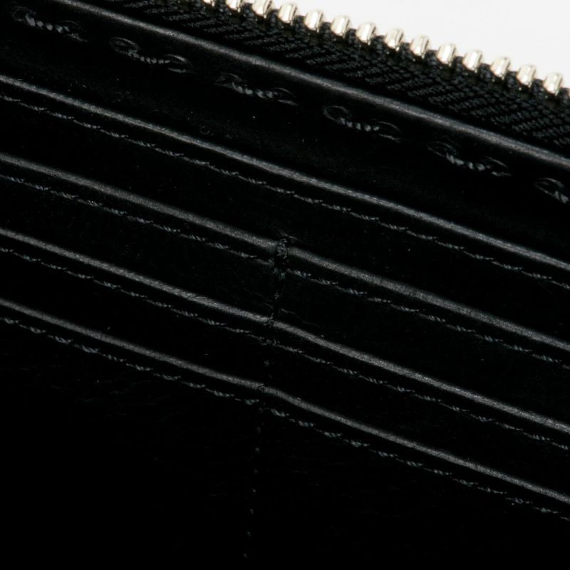 NOMADOI  Indiana ラウンドファスナー長財布 ブラック