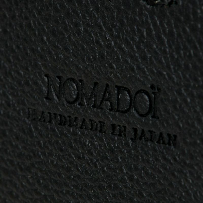 NOMADOI  Indiana ラウンドファスナー長財布 ブラック