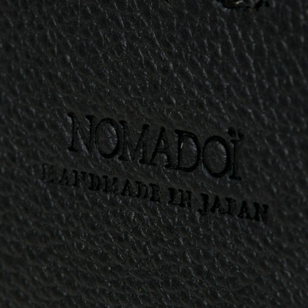 NOMADOI  Indiana ラウンドファスナー長財布 ブラック
