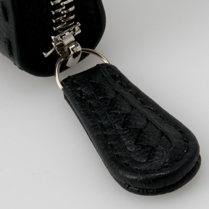 NOMADOI  Indiana ラウンドファスナー長財布 ブラック