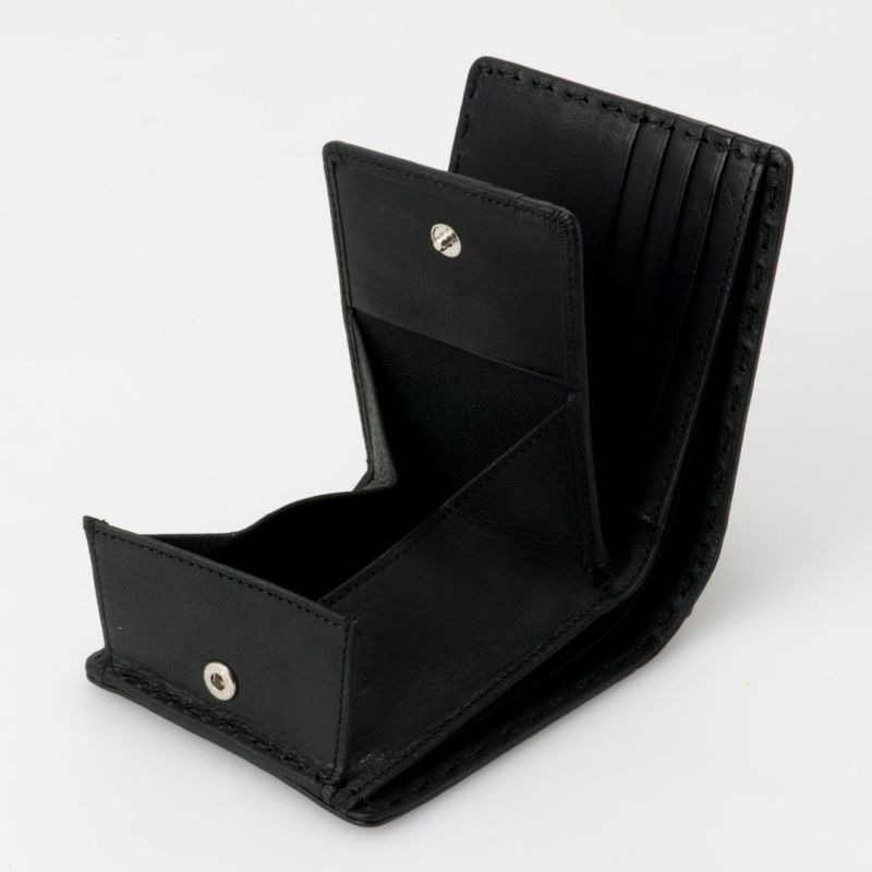 NOMADOI  Indiana 二つ折り財布 ブラック