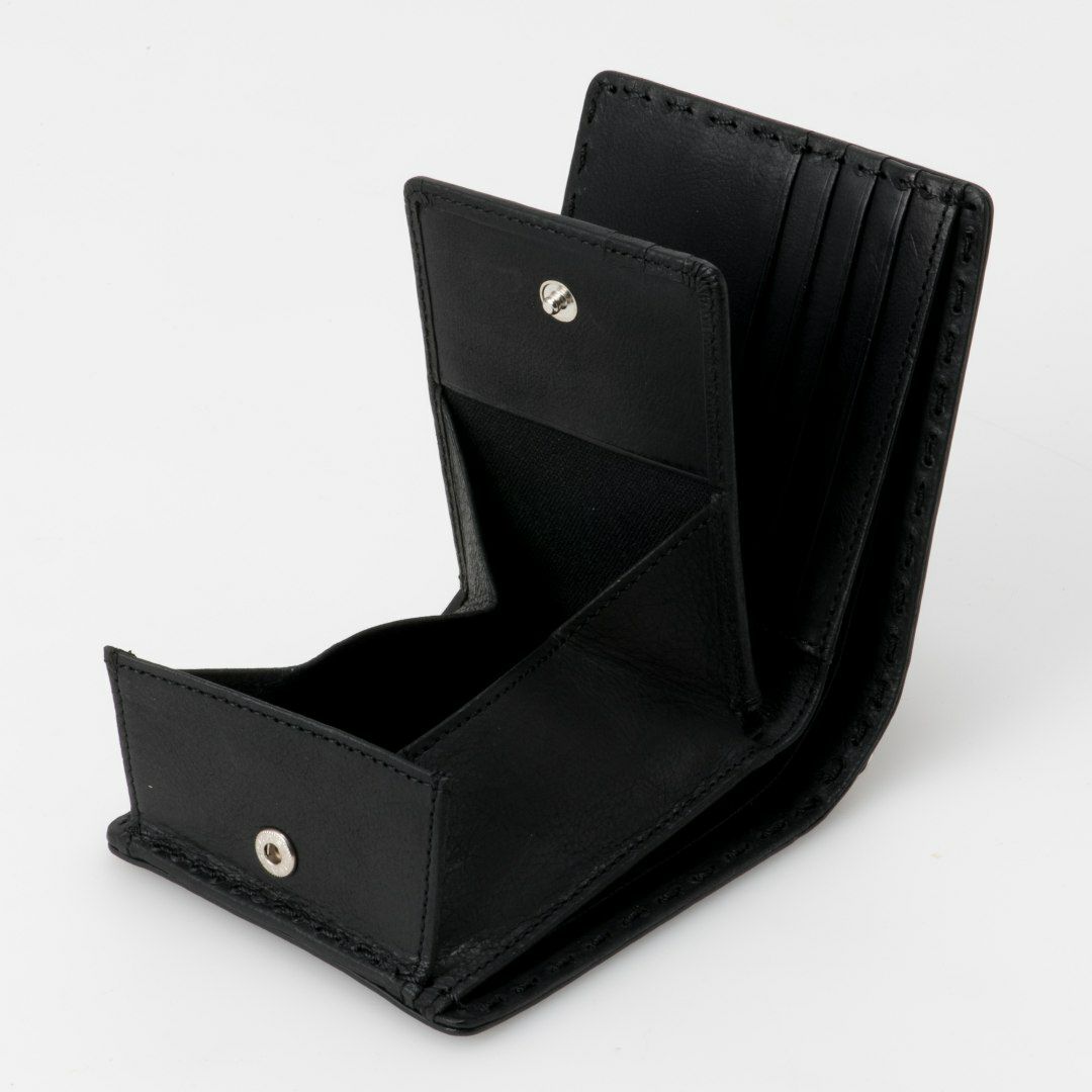 NOMADOI  Indiana 二つ折り財布 ブラック