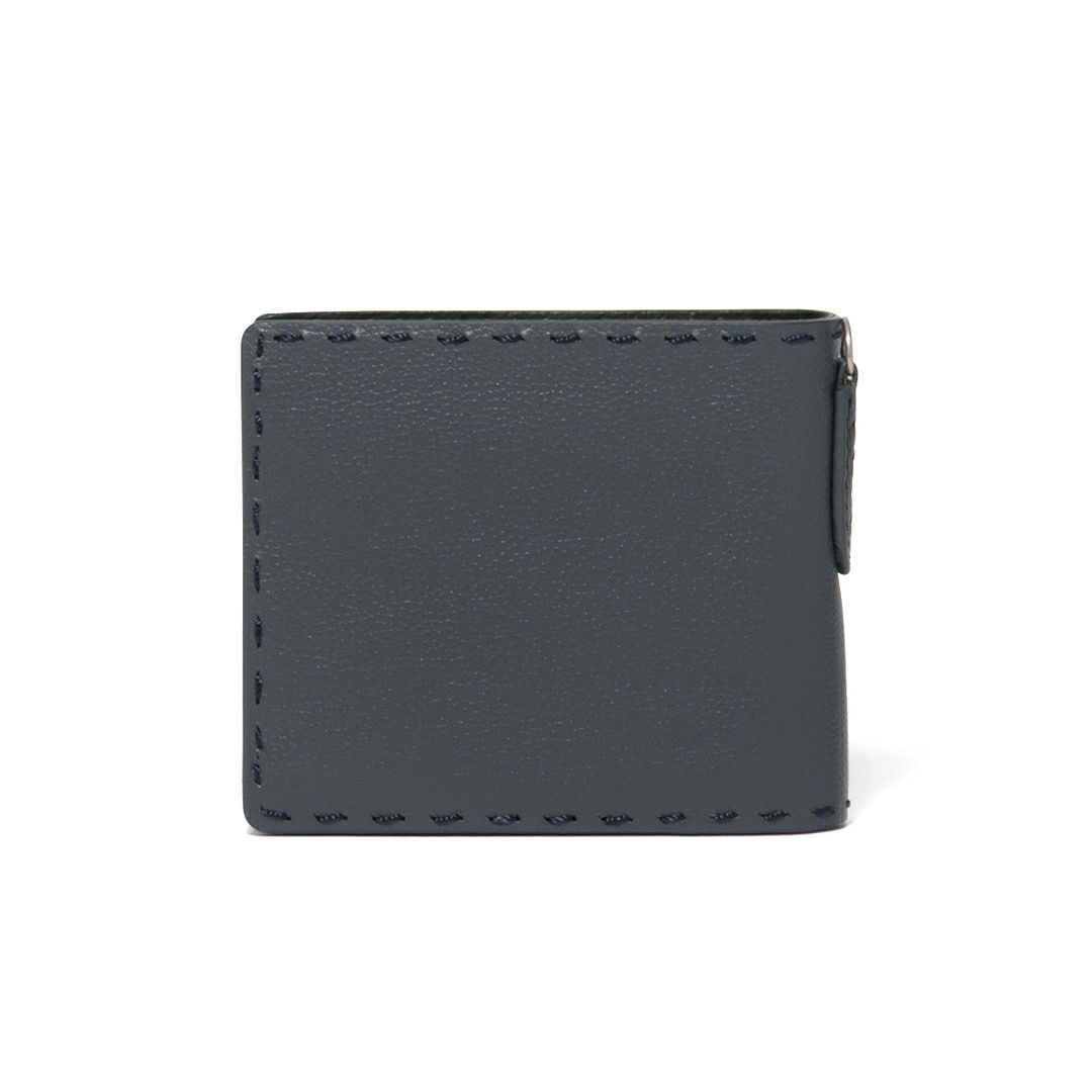 NOMADOI  Indiana 二つ折り財布 ブルーグレー