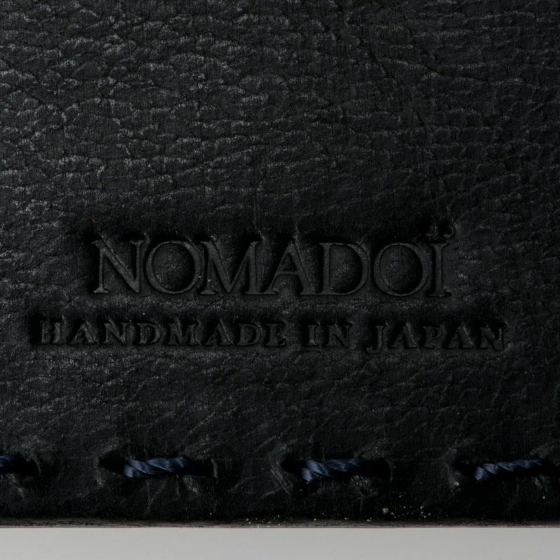 NOMADOI  Indiana 二つ折り財布 ブルーグレー