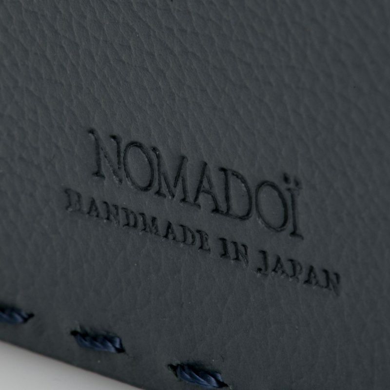 NOMADOI  Indiana 二つ折り財布 ブルーグレー