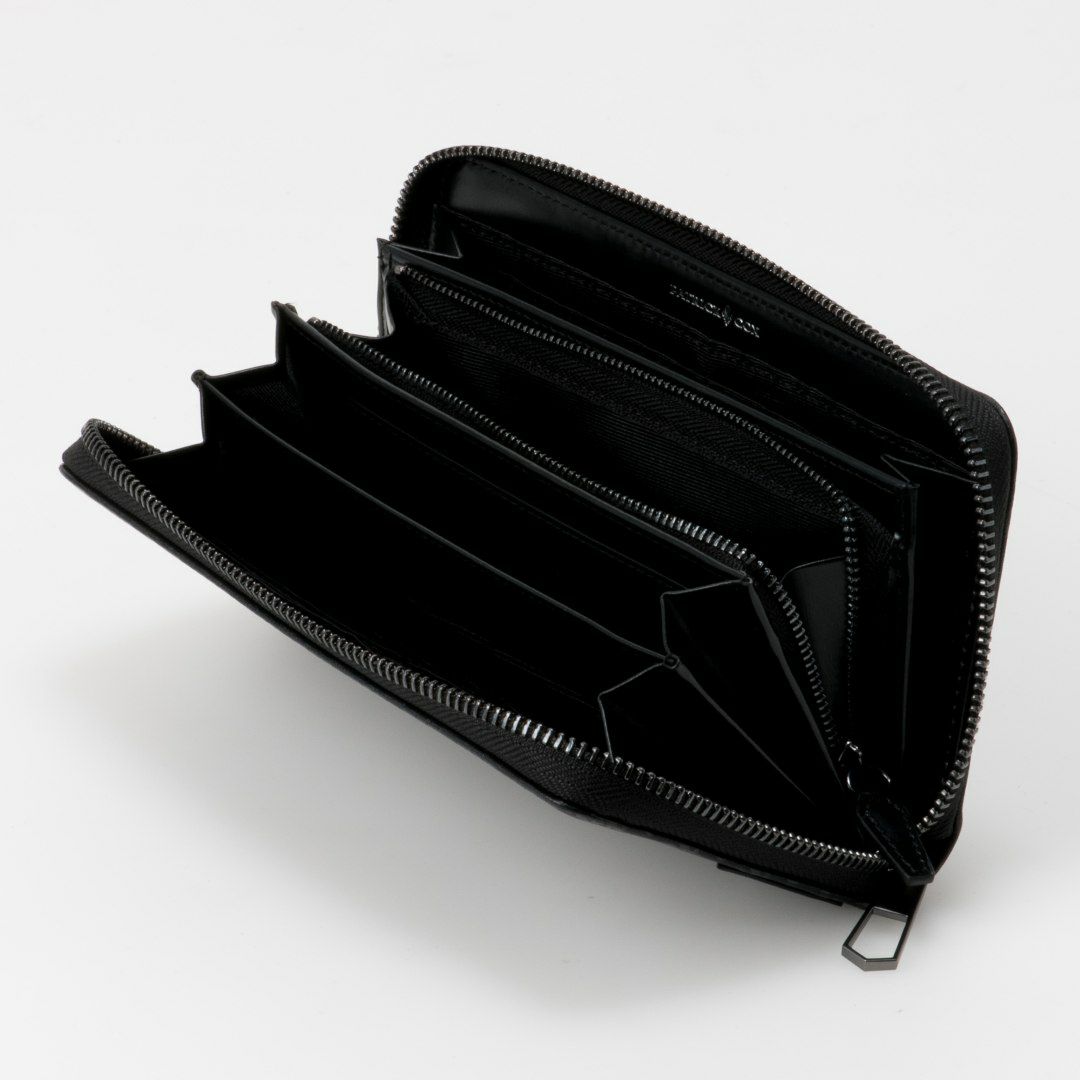 PATRICK COX  BLACK KINGS ラウンドファスナー長財布 ブラック