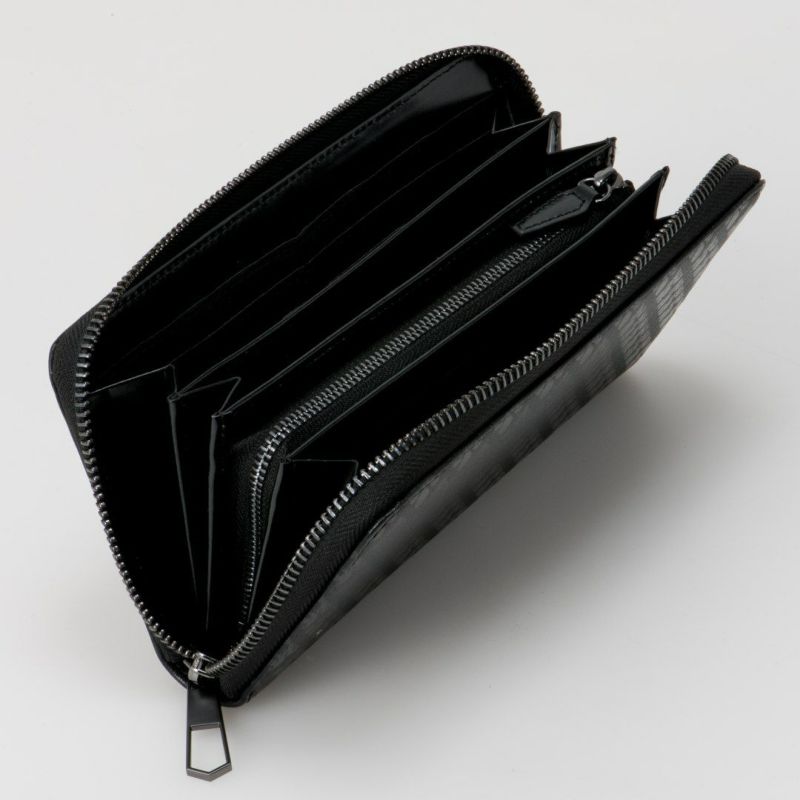 PATRICK COX  BLACK KINGS ラウンドファスナー長財布 ブラック