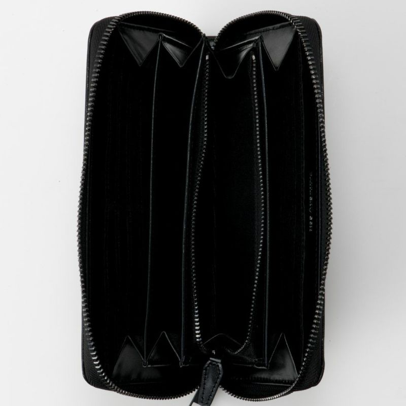 PATRICK COX  BLACK KINGS ラウンドファスナー長財布 ブラック