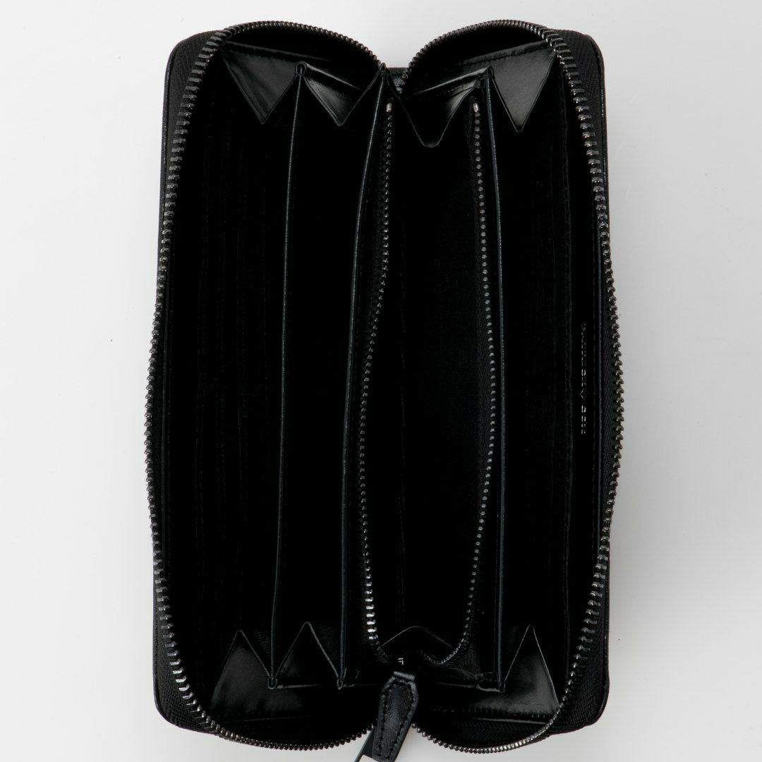 PATRICK COX  BLACK KINGS ラウンドファスナー長財布 ブラック