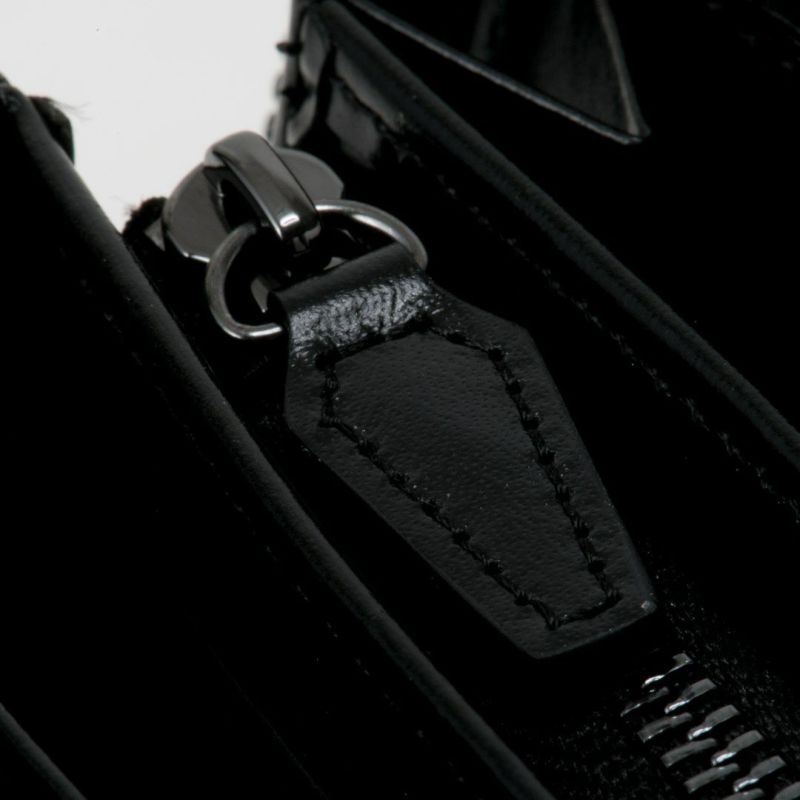 PATRICK COX  BLACK KINGS ラウンドファスナー長財布 ブラック